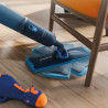 Mop electric Philips OneUp 3000 XV3101/01, 50 min, 50 m², 312/270 ml, cap rotativ la 360°, indicator LED, încărcare USB-C, albastru