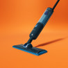 Mop electric Philips OneUp 3000 XV3101/01, 50 min, 50 m², 312/270 ml, cap rotativ la 360°, indicator LED, încărcare USB-C, albastru