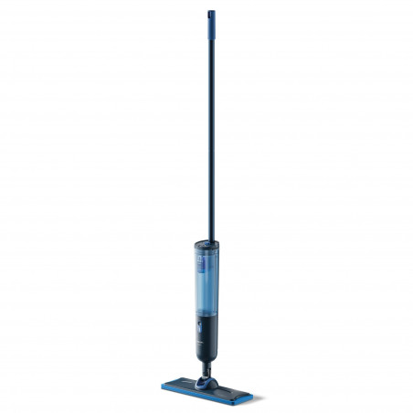 Mop electric Philips OneUp 3000 XV3101/01, 50 min, 50 m², 312/270 ml, cap rotativ la 360°, indicator LED, încărcare USB-C, albastru