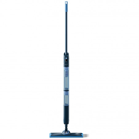 Mop electric Philips OneUp 3000 XV3101/01, 50 min, 50 m², 312/270 ml, cap rotativ la 360°, indicator LED, încărcare USB-C, albastru