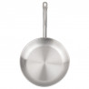 Tigaie Kinghoff KH 2019, Otel inoxidabil - 21CT, 24 cm, Uz casnic si profesional, Cuptor pana la 240°C, Toate plitele inclusiv inductie, Argintiu