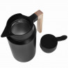 Termos Klausberg KB 7611, 2 l, izolație sub vid, cu pereți dubli, capac etanș, oțel inoxidabil, fără BPA, negru