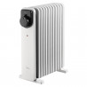 Radiator cu ulei Midea MHO2311MCPW, 2300 W, 20 m², 11 lamele, 3 trepte, termostat manual, cronometru, alb