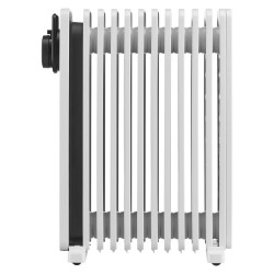 Radiator cu ulei Midea MHO2311MCPW, 2300 W, 20 m², 11 lamele, 3 trepte, termostat manual, cronometru, alb