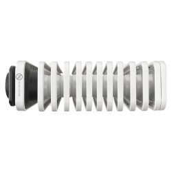 Radiator cu ulei Midea MHO2311MCPW, 2300 W, 20 m², 11 lamele, 3 trepte, termostat manual, cronometru, alb