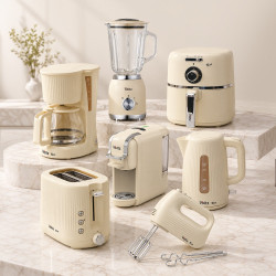Aparat de cafea Oliver Voltz Nice OV51170PR, 750 W, 1,5 l – 12 cești, menținere a căldurii, cremă
