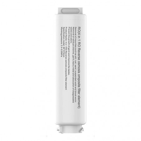 Filtru combinat de rezerva pentru ELIXIR Go / Go 2 – Dozator purificarea, incălzirea, racirea si carbonatarea apei cu filtrare in mai multe etape, 1 buc., Alb