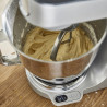Mixer planetar Kenwood Chef Baker XL KVL85.004SI, 1200 W, 2 boluri de 5/7 l, Comanda electronica, Functie pulse, EasyWeigh™, Argintiu