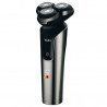 Aparat de ras cu baterie Oliver Voltz OV51814D, 5 W, 60 min, sistem de ras flotant cu trei capete, ecran LCD, 1200 mAh, Type-C, argintiu/negru