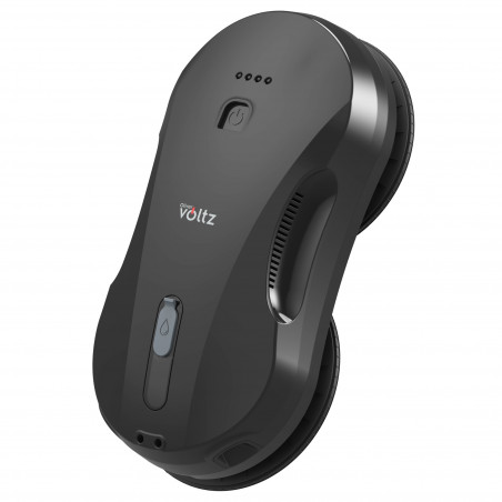 Robot de curățat geamuri Oliver Voltz OV51005C, 72 W, 2600 Pa, 60 ml, 2 moduri de pulverizare, Recunoaștere a marginilor, Telecomandă, UPS, Negru