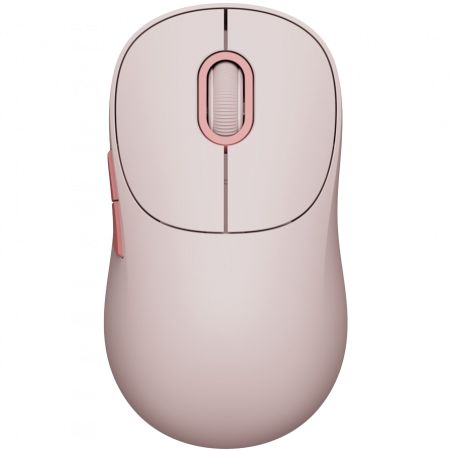 Mouse fără fir Xiaomi BHR8911GL, 1200 DPI, 5 butoane, Bluetooth/2,4 GHz, clic silențios, roz
