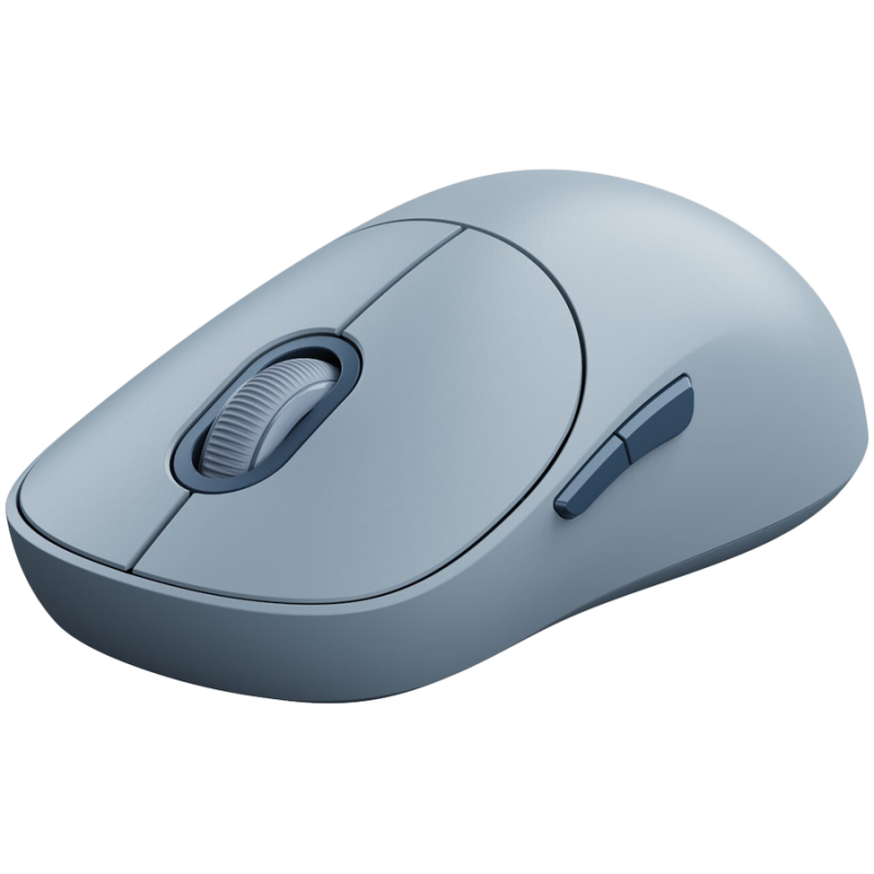 Mouse fără fir Xiaomi BHR8914GL, 1200 DPI, 5 butoane, Bluetooth/2,4 GHz, clic silențios, albastru