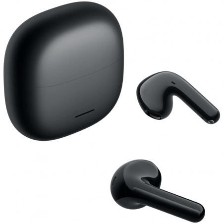Căști Xiaomi Redmi Buds 8 Active M2537E1, 7 ore, Bluetooth 5.4, IP54, difuzor cu membrană din titan, reducere a zgomotului cu AI, încărcare rapidă, negru