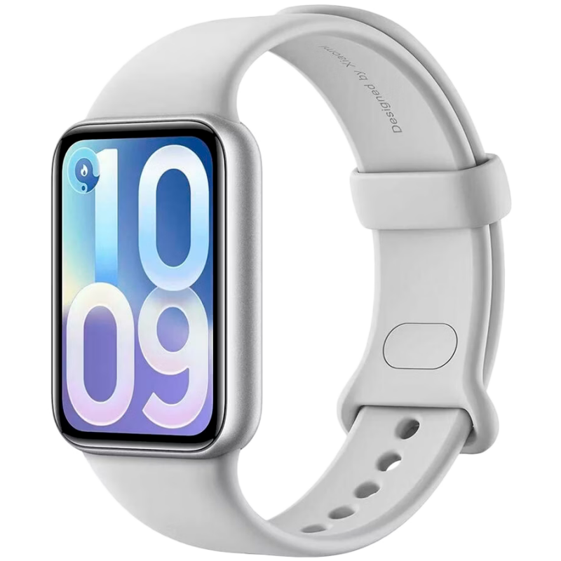 Brățară de fitness Xiaomi SMART BAND 10 PRO M2552B1, ecran AMOLED de 1,74″, GPS, peste 150 de moduri sportive, rezistentă la apă, argintie