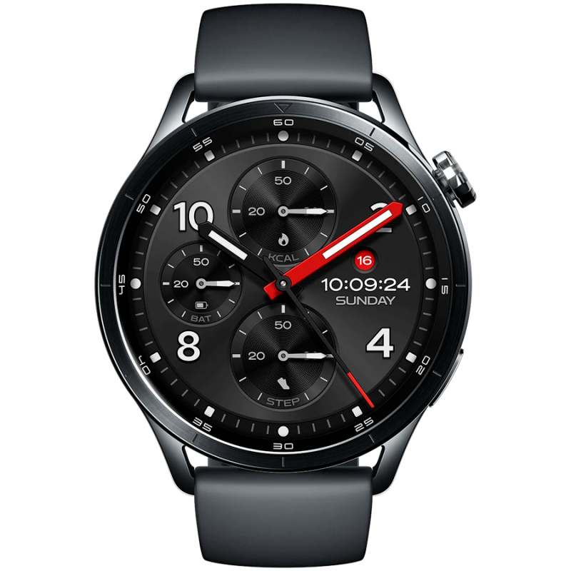 Ceas inteligent Xiaomi WATCH S5 M2530W1, 46 mm, ecran AMOLED de 1,48″, GPS, Bluetooth, rezistent la apă, negru