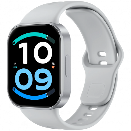 Ceas inteligent Xiaomi REDMI WATCH 6 ACTIVE M2564W1, ecran AMOLED de 1,85″, Bluetooth, peste 140 de moduri sportive, argintiu