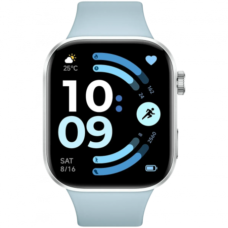 Ceas inteligent Xiaomi REDMI WATCH 6 M2523W1, ecran AMOLED de 2,07″, GPS, Bluetooth, rezistent la apă, albastru
