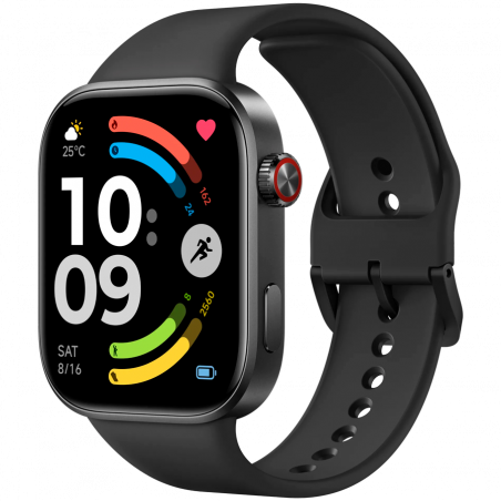 Ceas inteligent Xiaomi REDMI WATCH 6 M2523W1, ecran AMOLED de 2,07″, GPS, Bluetooth, rezistent la apă, negru