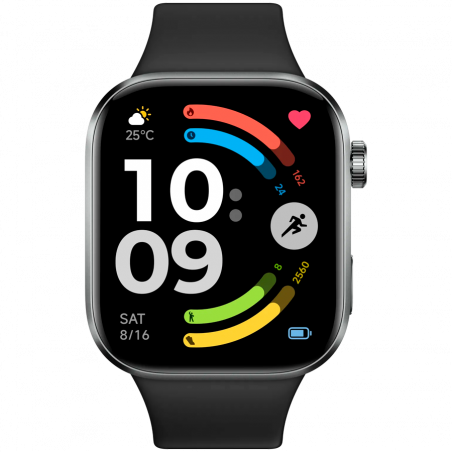 Ceas inteligent Xiaomi REDMI WATCH 6 M2523W1, ecran AMOLED de 2,07″, GPS, Bluetooth, rezistent la apă, negru