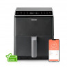 Friteuză cu aer cald Cosori Dual Blaze Pro CAF-P681S, 1700 W, 6,4 l, 12 programe, 360 ThermoIQ, elemente de încălzire duble, acoperire ceramică fără PFAS, negru