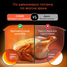 Friteuză cu aer cald Cosori Dual Blaze Pro CAF-P681S, 1700 W, 6,4 l, 12 programe, 360 ThermoIQ, elemente de încălzire duble, acoperire ceramică fără PFAS, negru