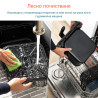 Friteuză cu aer cald Cosori Dual Blaze Pro CAF-P681S, 1700 W, 6,4 l, 12 programe, 360 ThermoIQ, elemente de încălzire duble, acoperire ceramică fără PFAS, negru