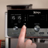 Aparat de cafea 2 în 1 Ninja Luxe Café Mini ES352EU, 1650 W, 9 bar, 250 g, 1,3 l, Barista Assist, 3 setări pentru spumă, 6 tipuri de espresso, oțel inoxidabil