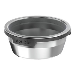 Aparat de cafea 2 în 1 Ninja Luxe Café Mini ES352EU, 1650 W, 9 bar, 250 g, 1,3 l, Barista Assist, 3 setări pentru spumă, 6 tipuri de espresso, oțel inoxidabil