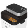 Friteuză cu aer cald Smeg Collezione AFC01WHMAU, 1450 W, 7,3 l, 40-200 °C, 7 programe, mod dublu, comandă tactilă, cronometru, LED, alb