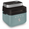 Friteuză cu aer cald Smeg Collezione AFC01EGMAU, 1450 W, 7,3 l, 40-200 °C, 7 programe, mod dublu, comandă tactilă, cronometru, LED, verde