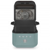 Friteuză cu aer cald Smeg Collezione AFC01EGMAU, 1450 W, 7,3 l, 40-200 °C, 7 programe, mod dublu, comandă tactilă, cronometru, LED, verde