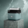 Friteuză cu aer cald Smeg Collezione AFC01EGMAU, 1450 W, 7,3 l, 40-200 °C, 7 programe, mod dublu, comandă tactilă, cronometru, LED, verde