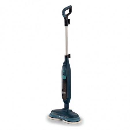Aparat de curățat cu abur Ariete Dual Steam Scrub 4178/00 cu mop rotativ, 1200 W, 0,4 litri, accesorii, albastru