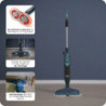 Aparat de curățat cu abur Ariete Dual Steam Scrub 4178/00 cu mop rotativ, 1200 W, 0,4 litri, accesorii, albastru