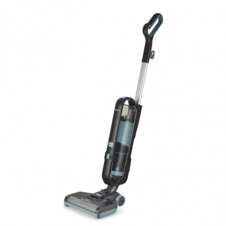 Aspirator vertical pentru curățare umedă și uscată Ariete 2487/00, 600 W, 2-în-1, 2 rezervoare, negru/albastru