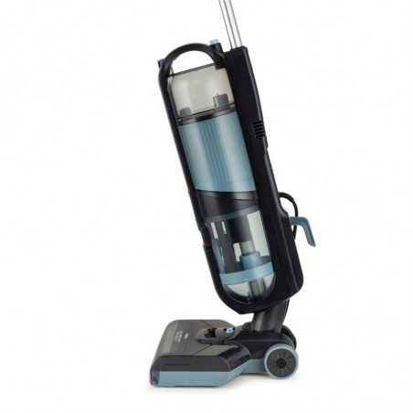 Aspirator vertical pentru curățare umedă și uscată Ariete 2487/00, 600 W, 2-în-1, 2 rezervoare, negru/albastru