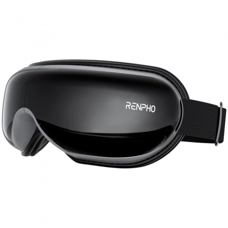 Aparat de masaj pentru ochi RENPHO EYERIS 1 PEU-RF-EM001-BK, 6 moduri, compresie cu aer, 3 niveluri de încălzire, Bluetooth, negru
