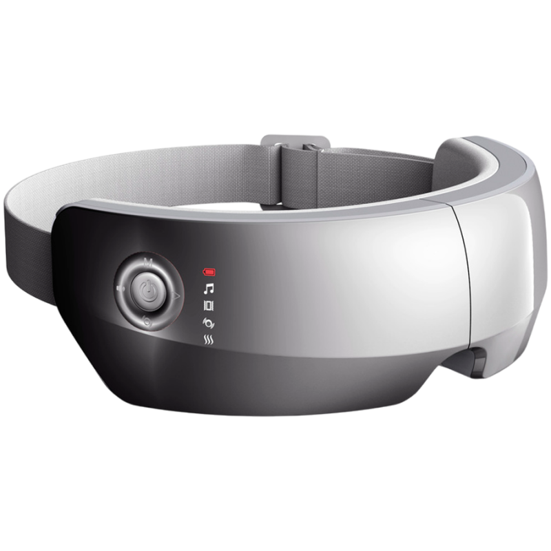 Aparat de masaj pentru ochi RENPHO PEU-R-G004-GY, 5 moduri, Încălzire, Compresie cu aer, Bluetooth, Gri