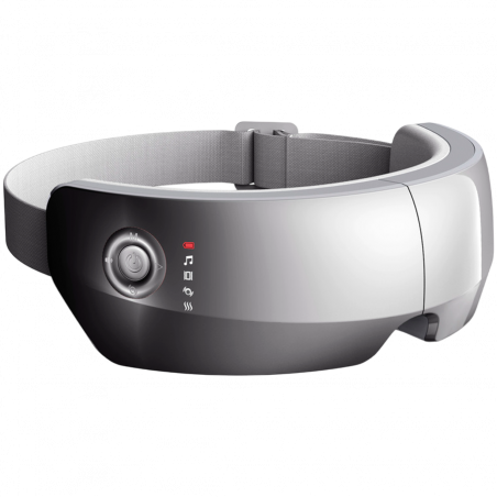 Aparat de masaj pentru ochi RENPHO PEU-R-G004-GY, 5 moduri, Încălzire, Compresie cu aer, Bluetooth, Gri
