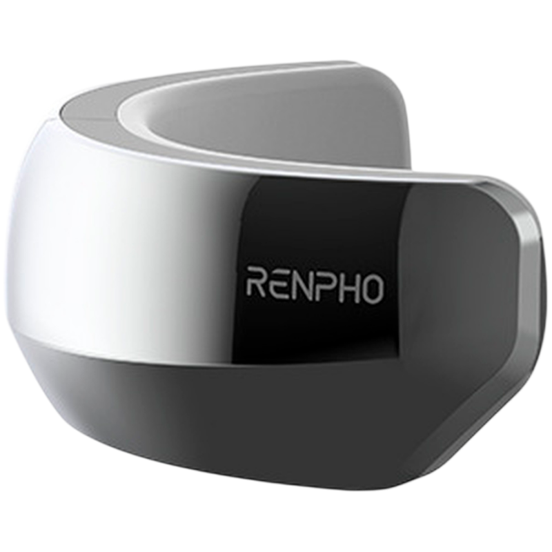 Aparat de masaj pentru ochi RENPHO PEU-R-G004-GY, 5 moduri, Încălzire, Compresie cu aer, Bluetooth, Gri