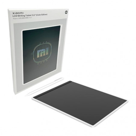 Tabletă pentru scris și desenat Xiaomi BHR7278GL, 13,5″, linii colorate, stilou magnetic, ecran LCD, alb