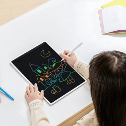 Tabletă pentru scris și desenat Xiaomi BHR7278GL, 13,5″, linii colorate, stilou magnetic, ecran LCD, alb