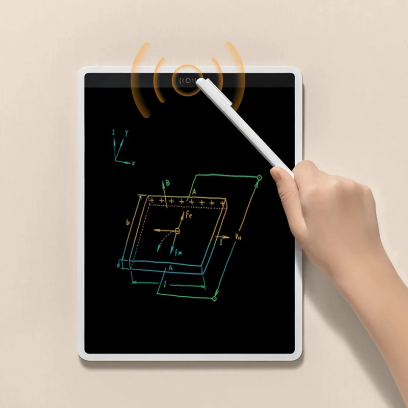 Tabletă pentru scris și desenat Xiaomi BHR7278GL, 13,5″, linii colorate, stilou magnetic, ecran LCD, alb