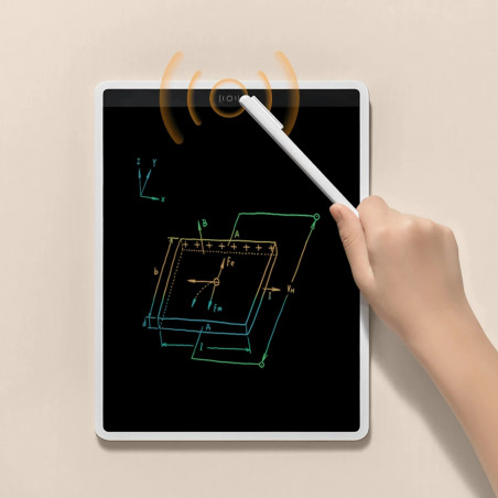 Tabletă pentru scris și desenat Xiaomi BHR7278GL, 13,5″, linii colorate, stilou magnetic, ecran LCD, alb