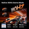 Televizor Hisense 55UR8S, 4K UltraHD 3840 x 2160, 55", Clasa E, Mini-LED, 180 Hz, strat antireflex, Hi-View AI Engine RGB, VIDAA, negru
