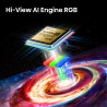 Televizor Hisense 65UR8S, 4K UltraHD 3840 x 2160, 65", Clasa E, Mini-LED, 180 Hz, Acoperire antireflex, Hi-View AI Engine RGB, VIDAA, Negru