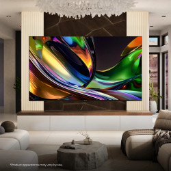 Televizor Hisense 65UR8S, 4K UltraHD 3840 x 2160, 65", Clasa E, Mini-LED, 180 Hz, Acoperire antireflex, Hi-View AI Engine RGB, VIDAA, Negru