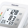 Monitor de tensiune arterială Beurer BM 26, memorie, măsurare automată, detectează aritmia, alb