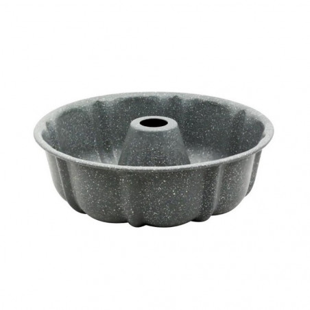 Formă pentru brioșe Voltz V51223GA, 25,5 x 8,5 cm, finisaj marmorat, oțel carbon, gri