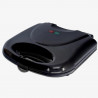 Sandwich maker Rosberg R51442AM, 750W, 2 toast, Negru